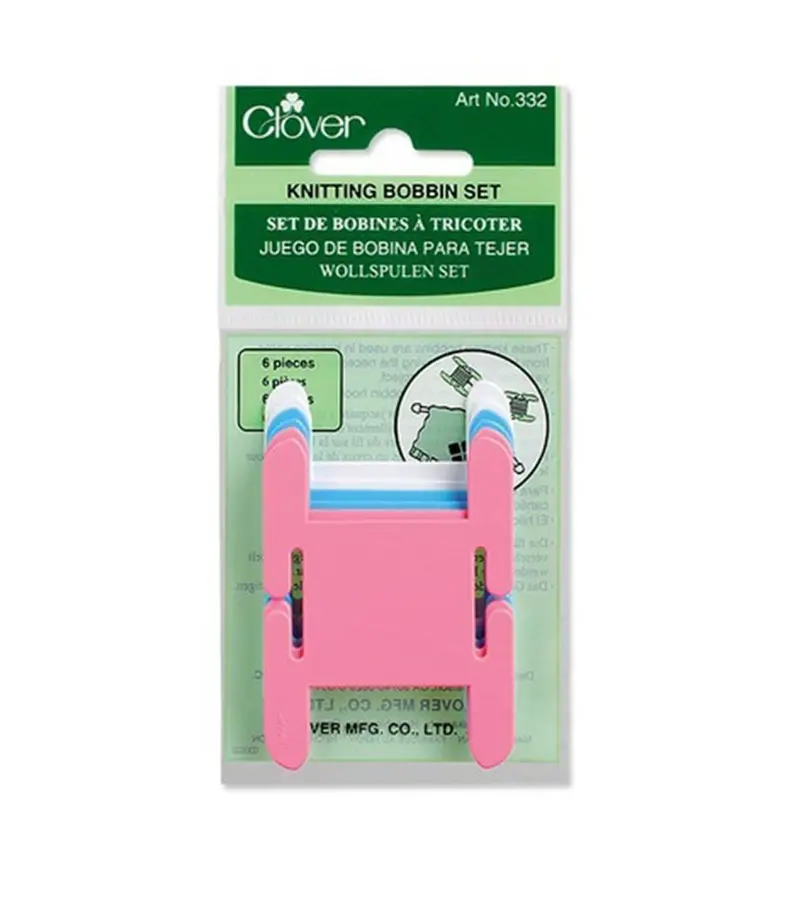 Clover Knitting Bobbin Set 1