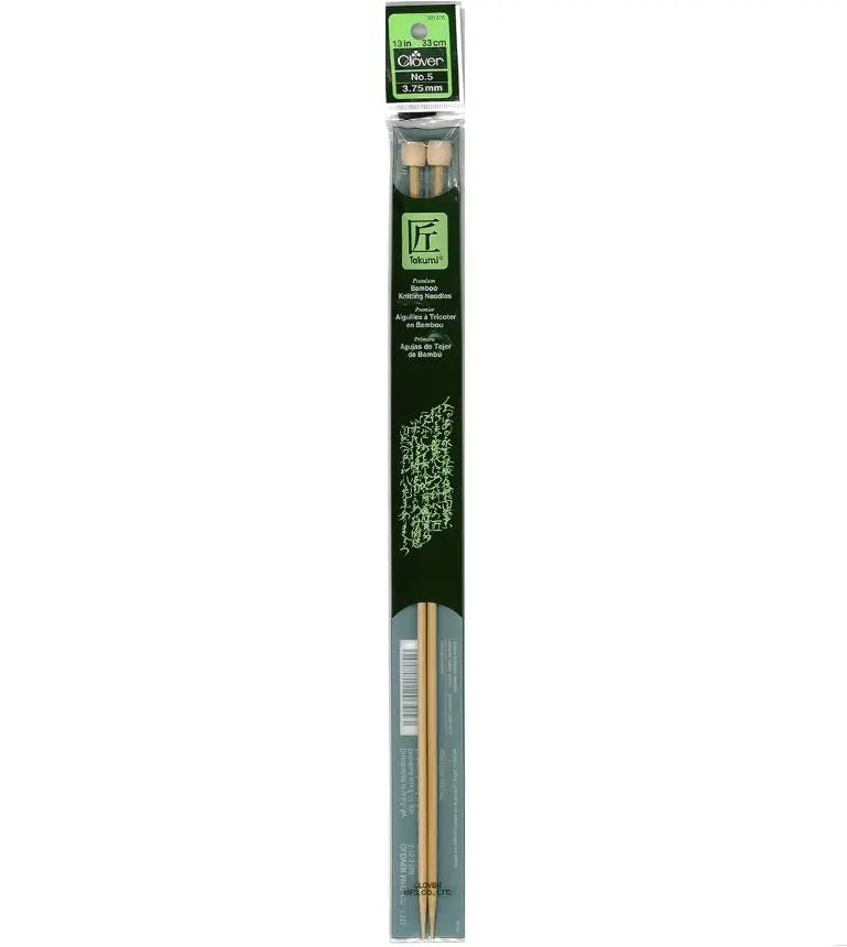 Clover Takumi Bamboo Knitting Needles 13” (Sizes 1 To 10) 5