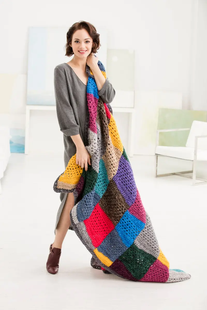 Clovis Afghan (Crochet) 1