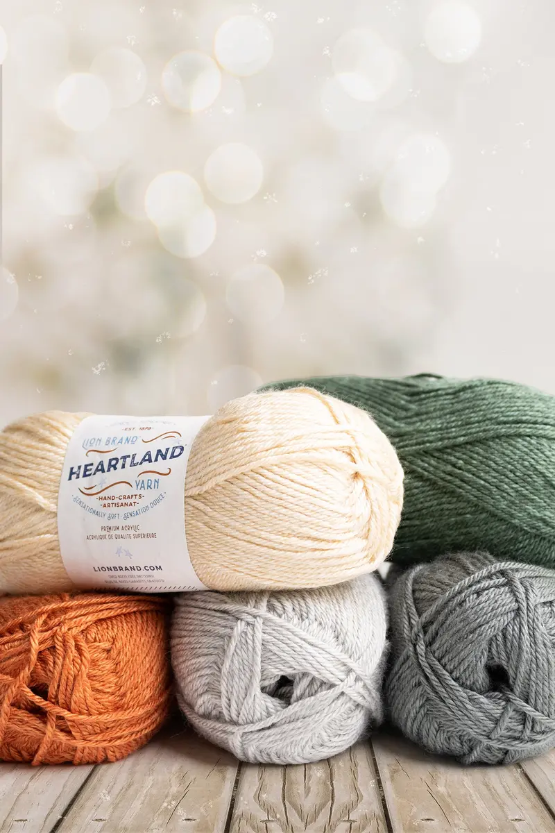 Color Stories - Heartland® Yarn - Frosted Ember 1