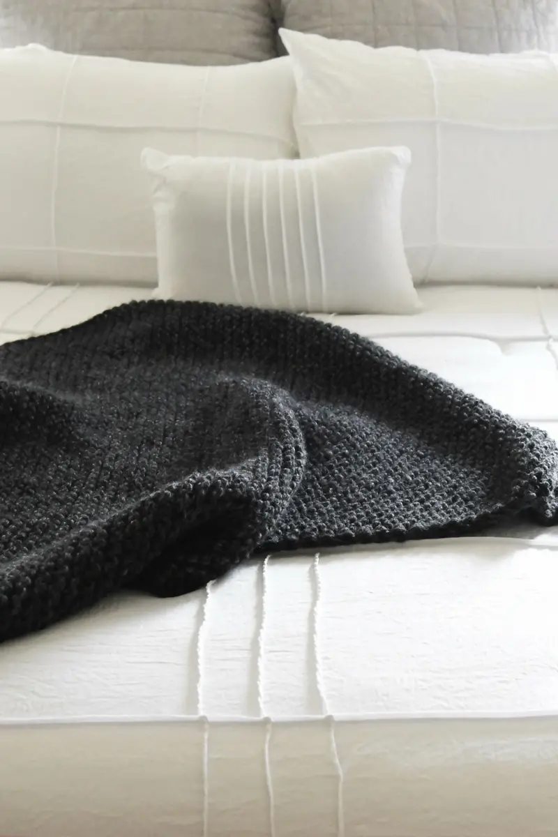 Coorie Lap Blanket (Knit) 1