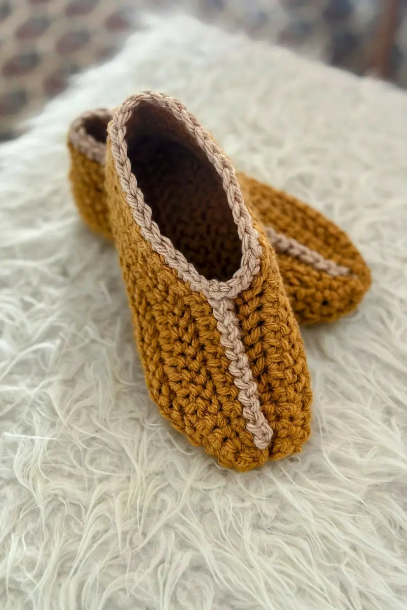Cozy Slippers (Crochet) 2