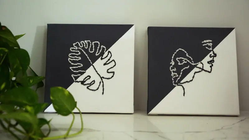 Craft Kit - Positive/Negative Artwork 1