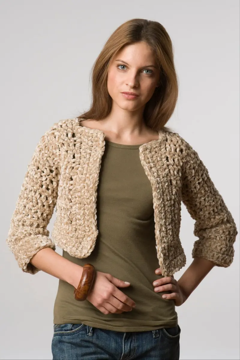 Crochet Bolero (Crochet) 1