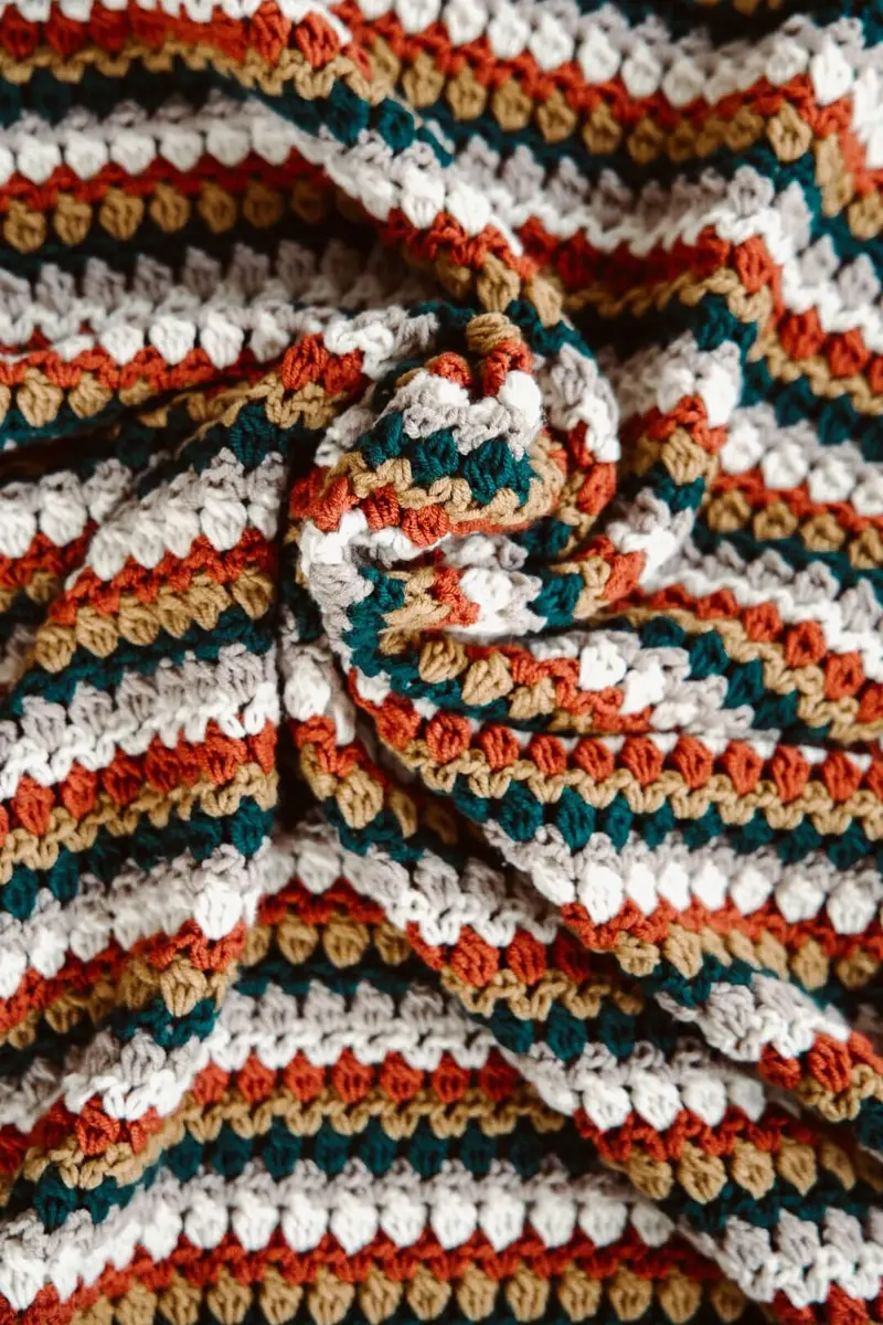 Crochet Kit - 70'S Throw 1