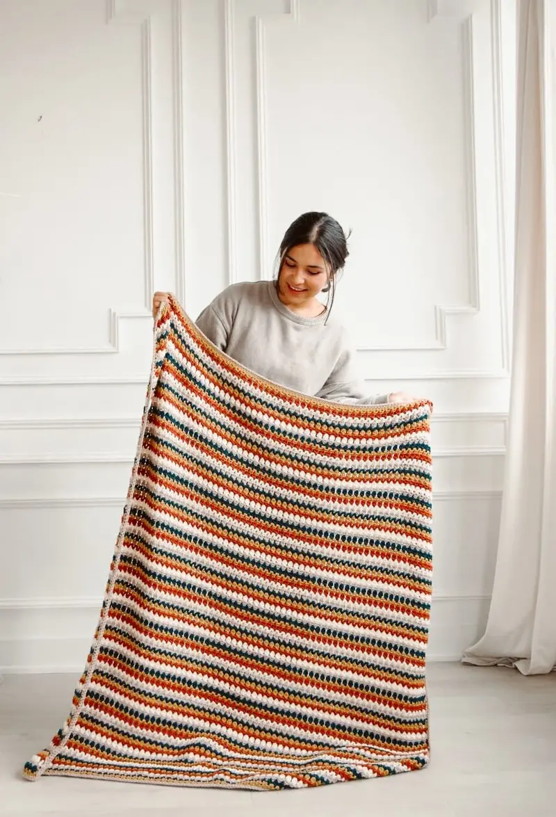 Crochet Kit - 70'S Throw 2