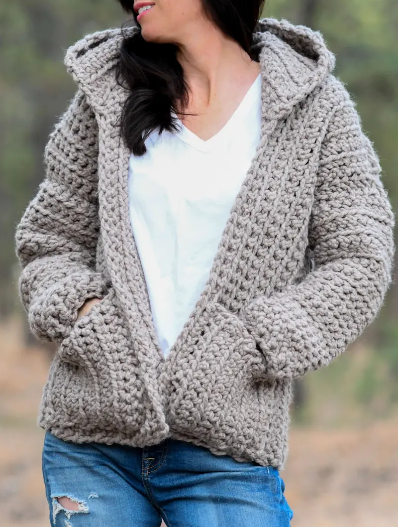 Crochet Kit - Alamosa Hoodie 1