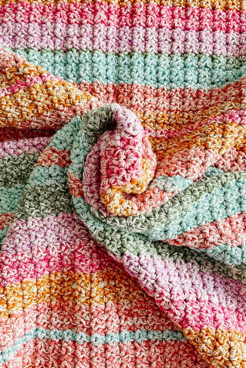 Crochet Kit - Allegra Baby Blanket 1