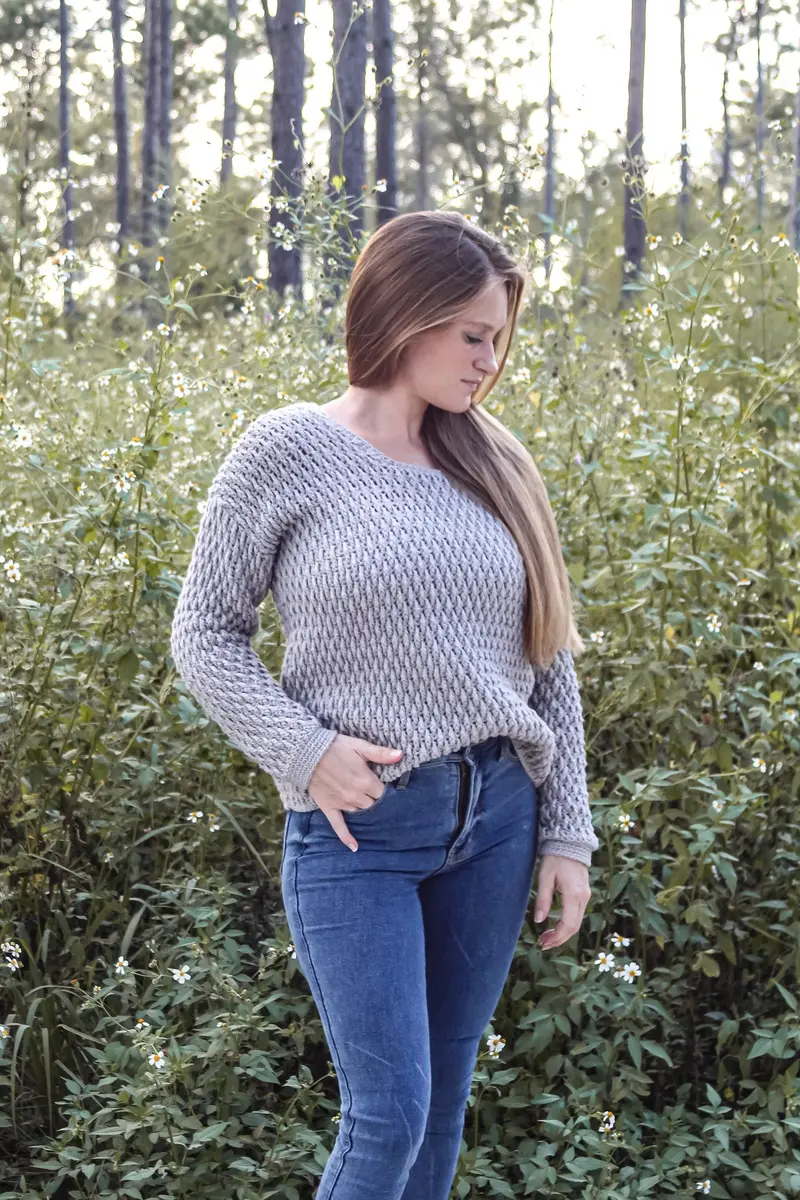 Crochet Kit - Alpine Pullover Sweater 1