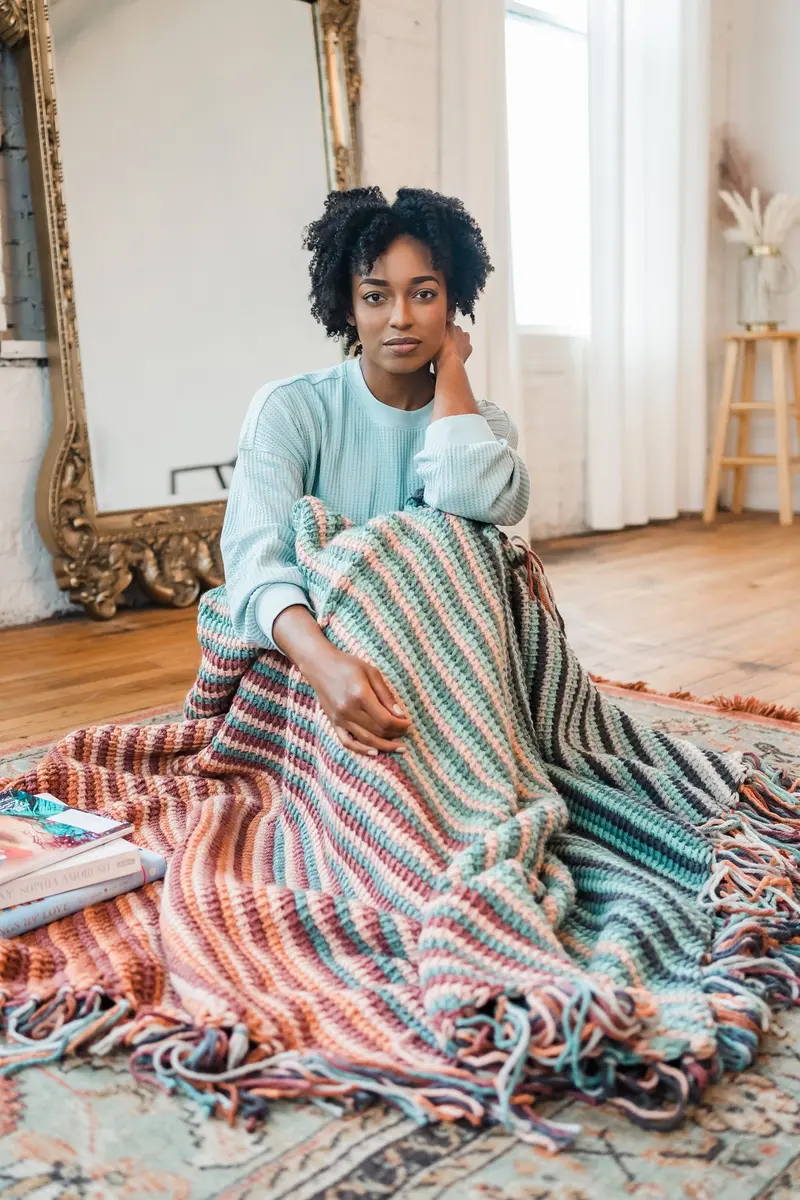Crochet Kit - Amber Afghan 1