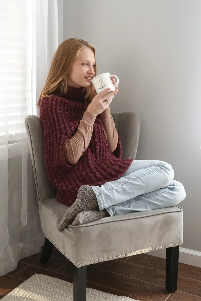 Crochet Kit - Amelia Poncho 2