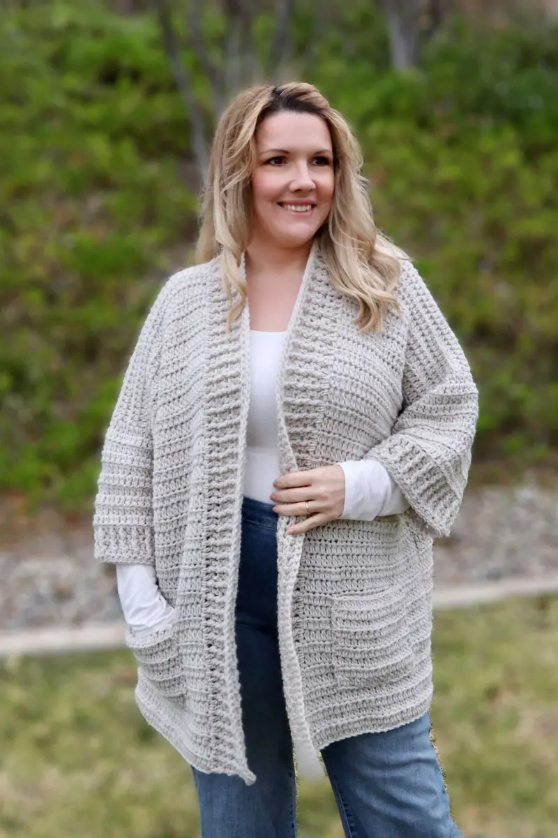 Crochet Kit -  Amesbury Cardigan 1