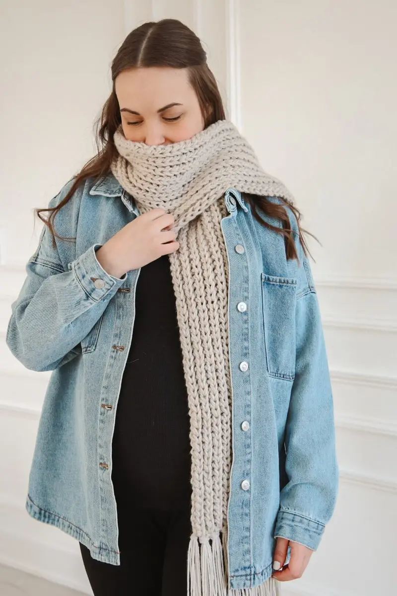 Crochet Kit - Andes Hooded Scarf 2