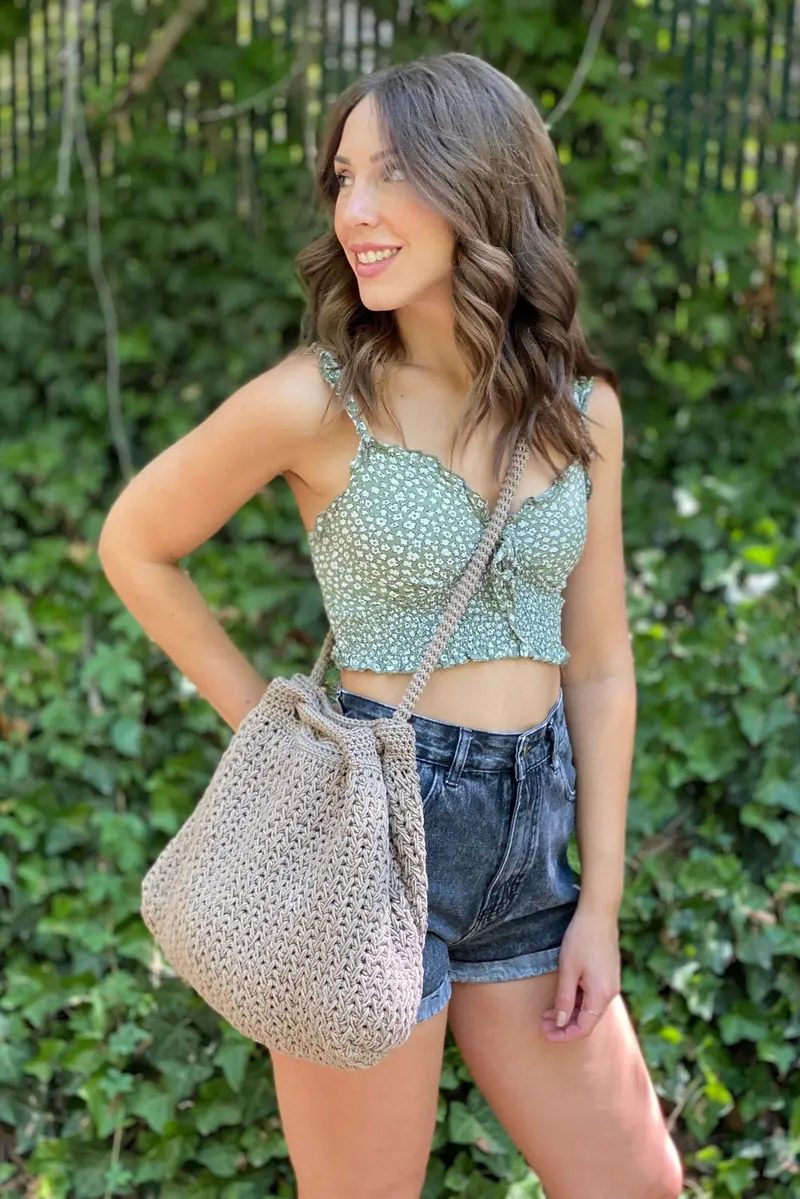 Crochet Kit - Aspen Loop Bag 1