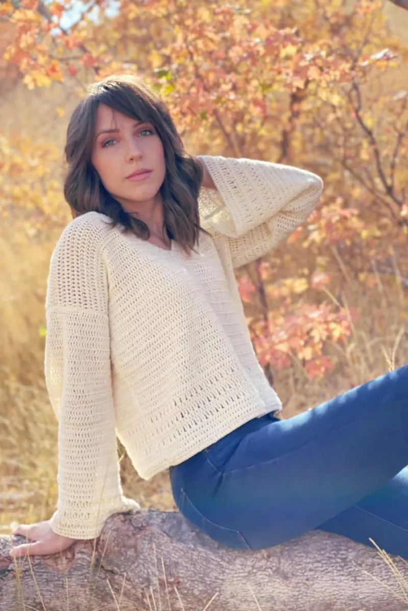 Crochet Kit - Autumn Belle Sweater 1