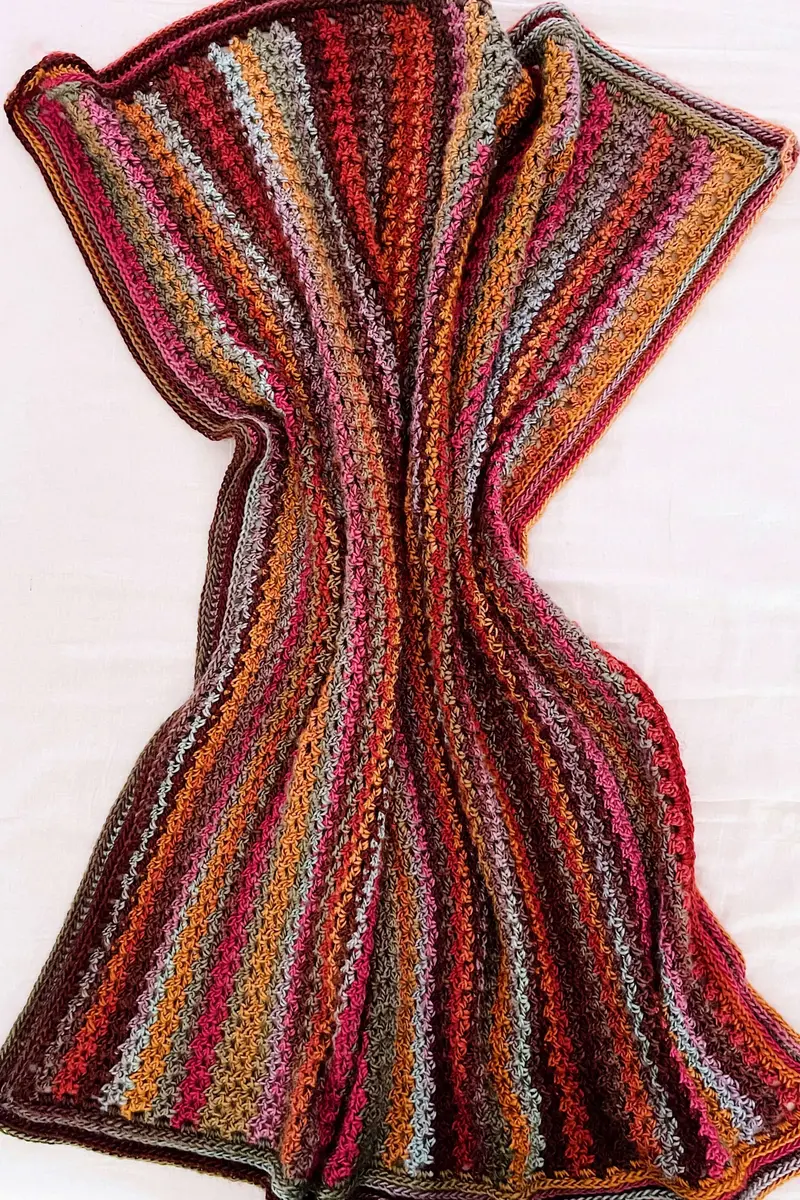 Crochet Kit - Autumn Day Afghan 1