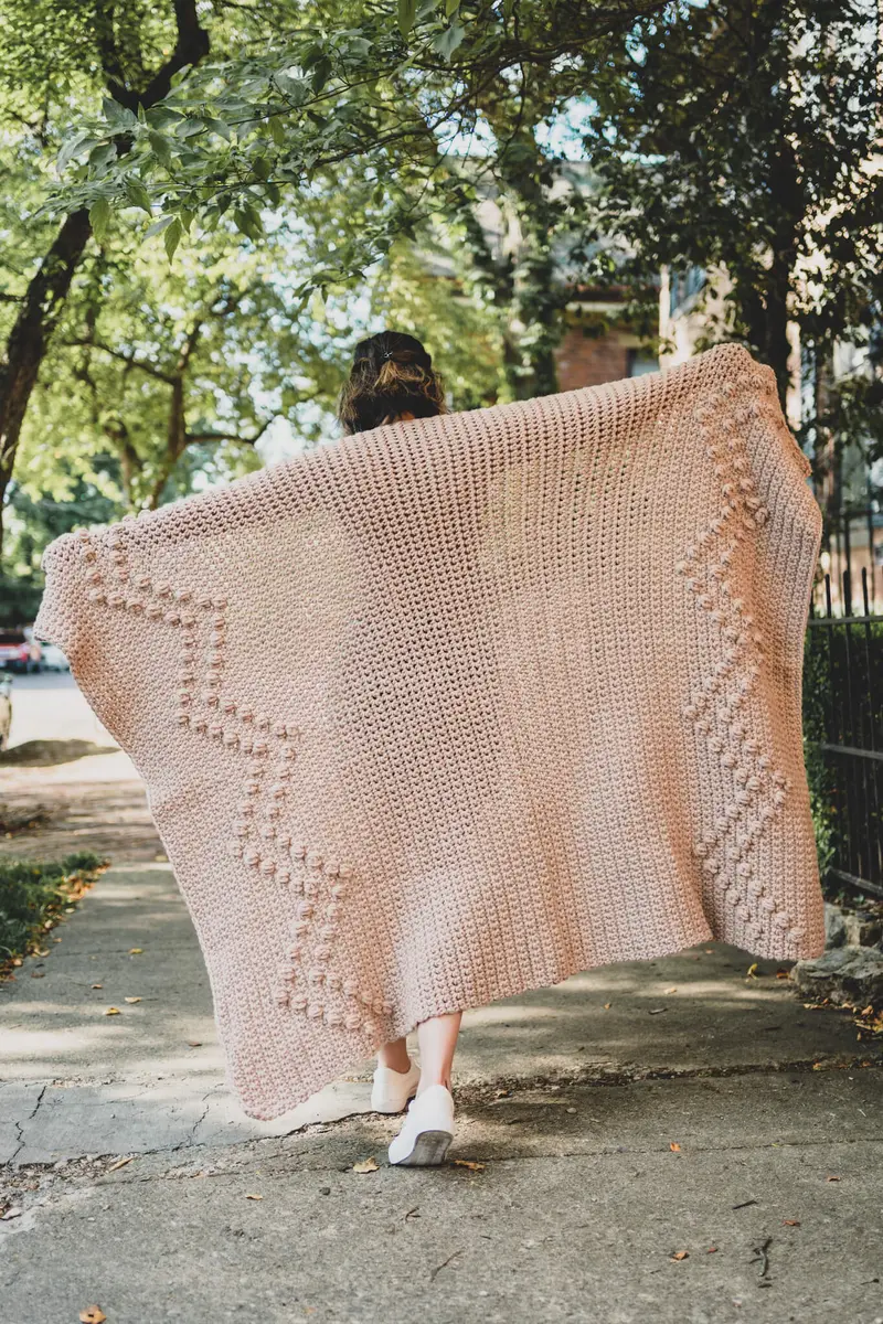 Crochet Kit - Avon Throw Blanket 1