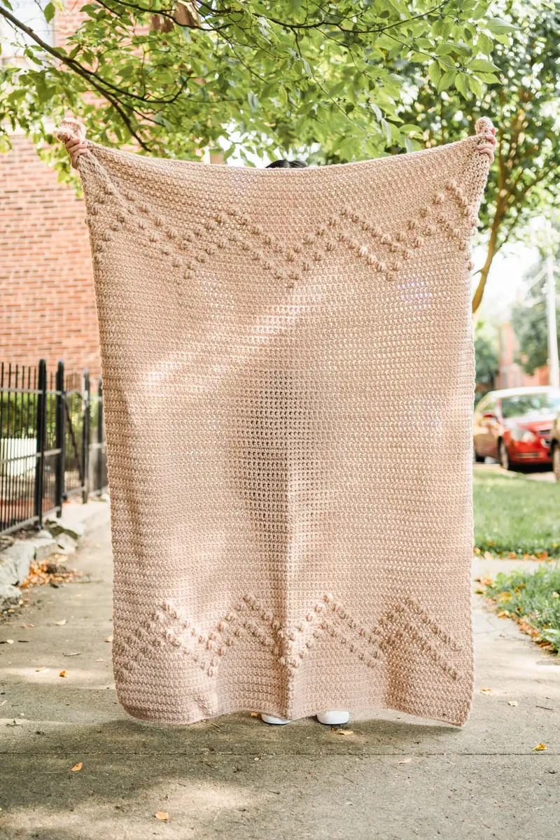 Crochet Kit - Avon Throw Blanket 2