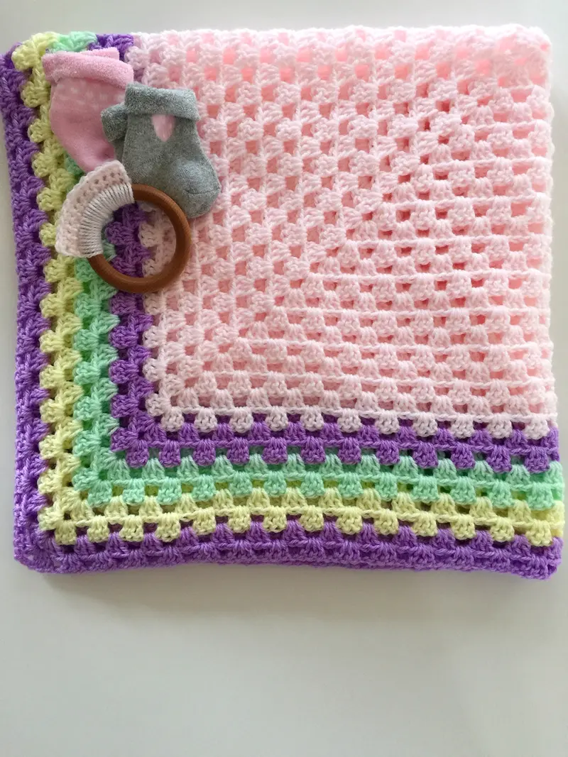 Crochet Kit - Baby Blanket 1