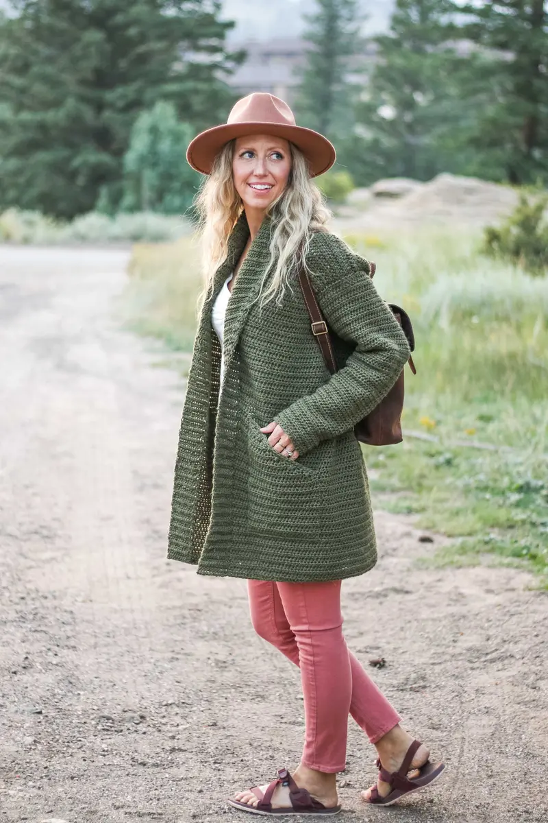 Crochet Kit - Backpacker Sweater Jacket 1