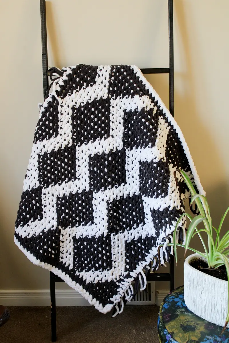Crochet Kit - Basilisk Baby Blanket 1