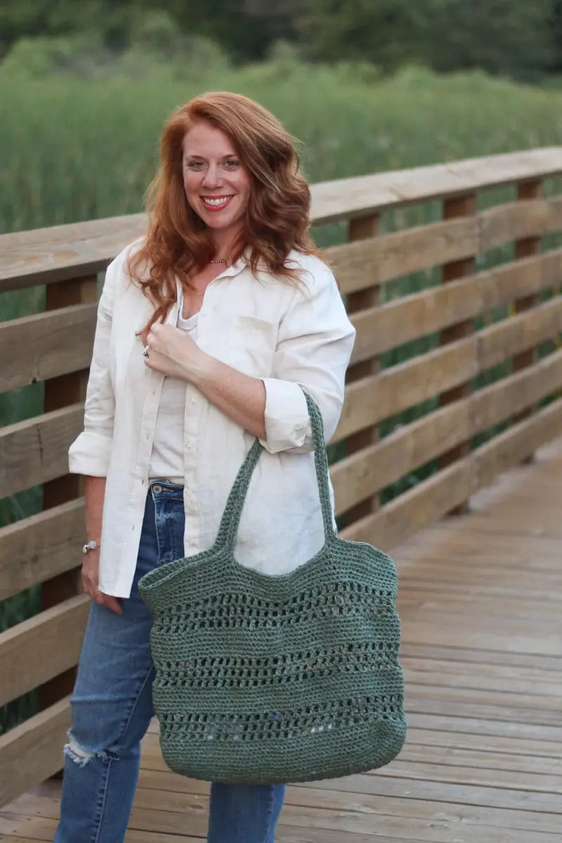Crochet Kit - Beachgrass Tote Bag 1