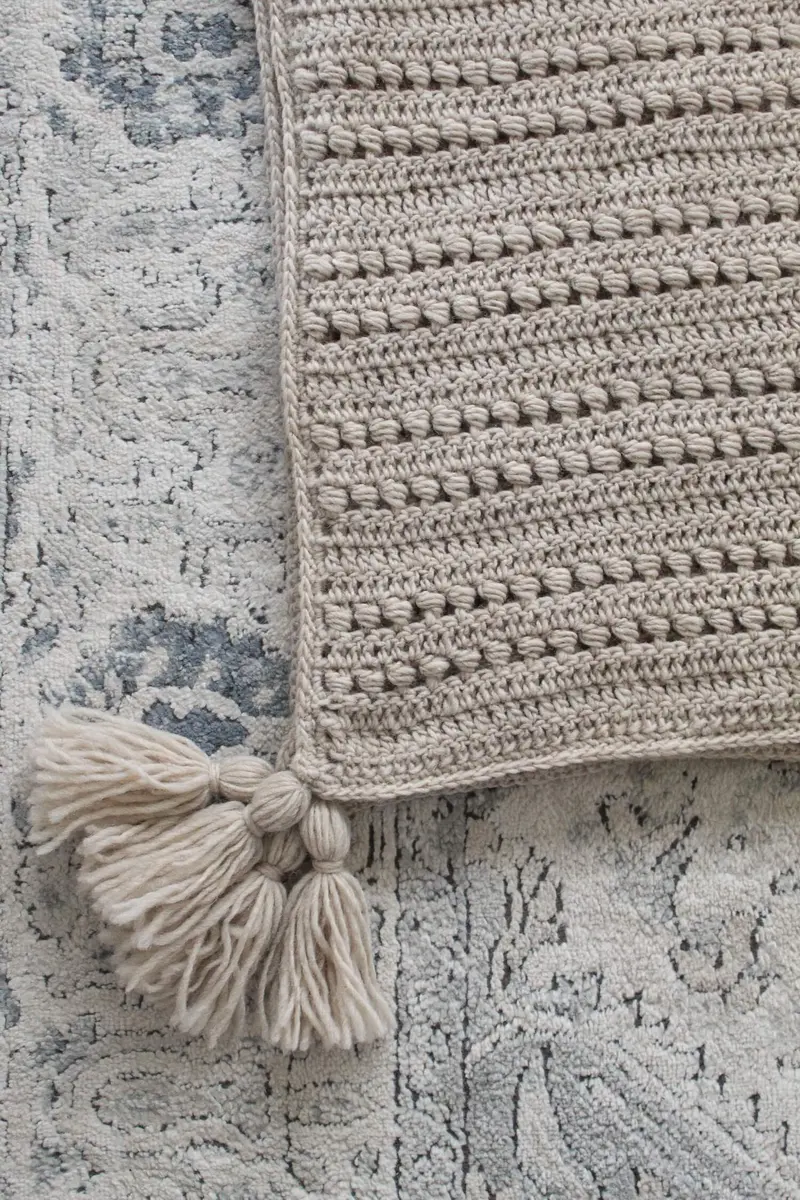 Crochet Kit - Beadboard Blanket 2