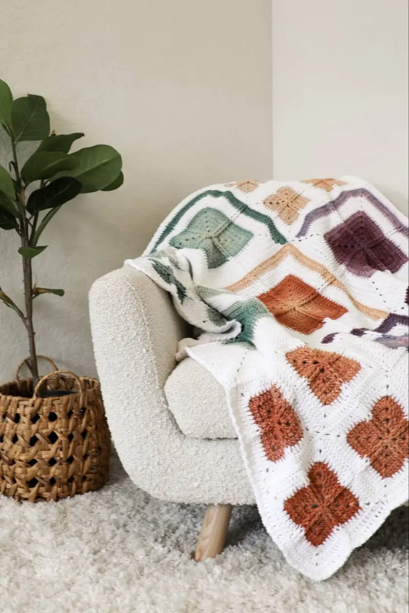Crochet Kit - Bejeweled Throw 1