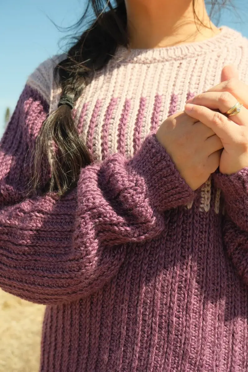 Crochet Kit - Berber Pullover 2