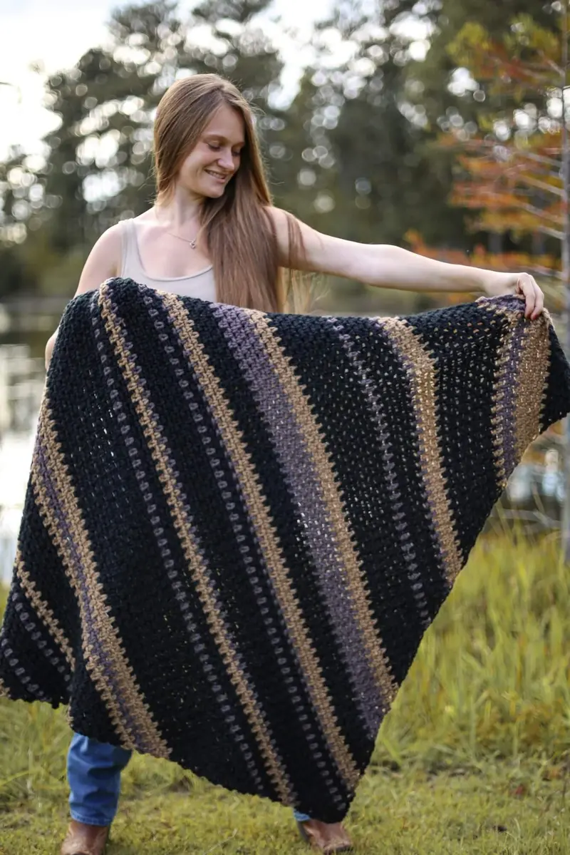 Crochet Kit - Bias Bisector Blanket 1