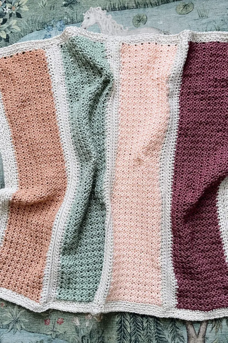 Crochet Kit - Bloom Baby Blanket 1