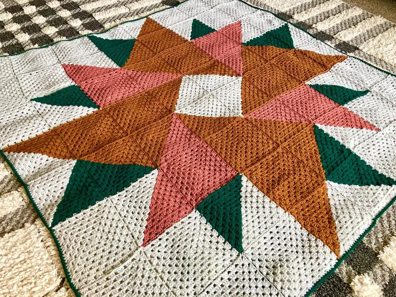 Crochet Kit - Bloom Blanket 1