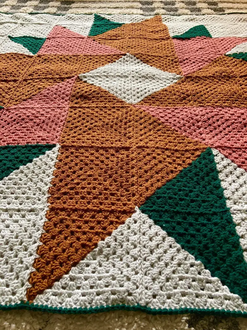 Crochet Kit - Bloom Blanket 2