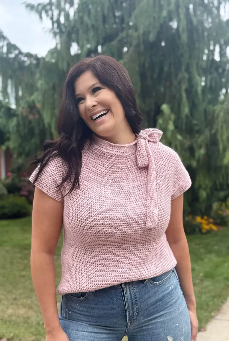 Crochet Kit - Bow Knot Top 1