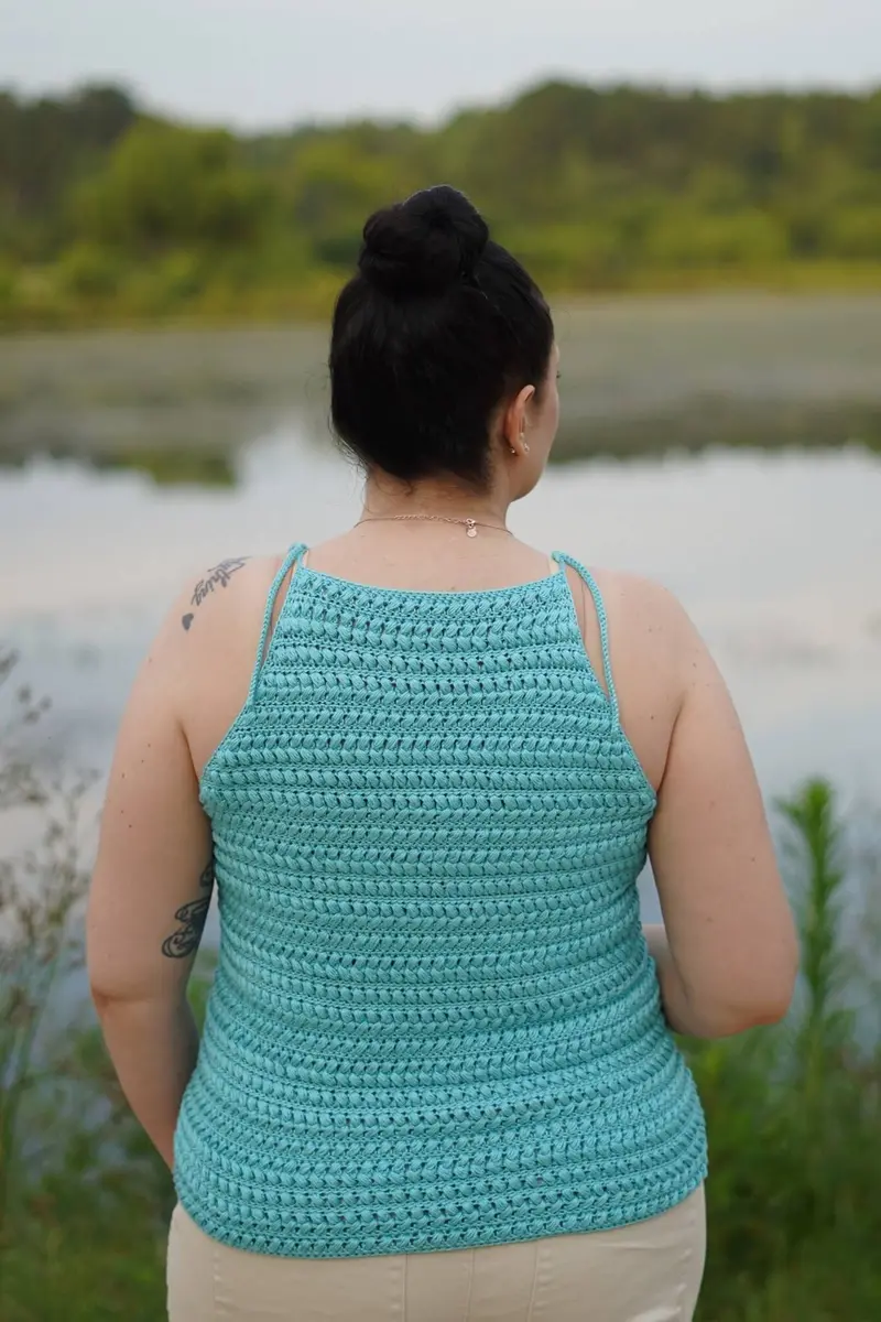 Crochet Kit - Braided Nautical Halter Top 1