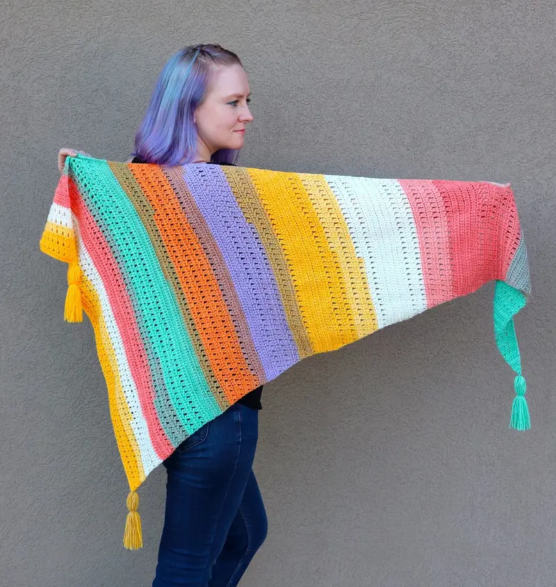 Crochet Kit - Brecken Shawl 2