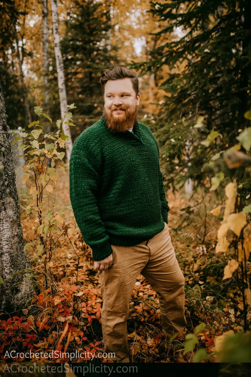 Crochet Kit - Brentwood Men’S Pullover 2