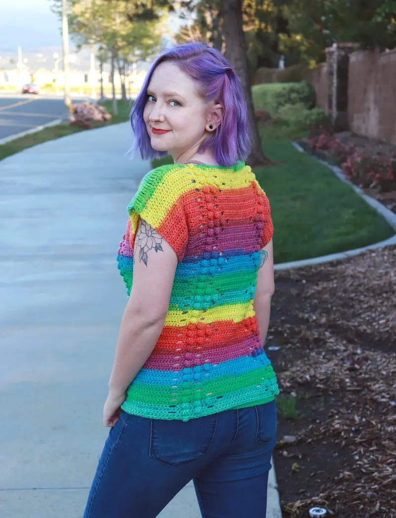 Crochet Kit - Bridget Bobble Shirt 2