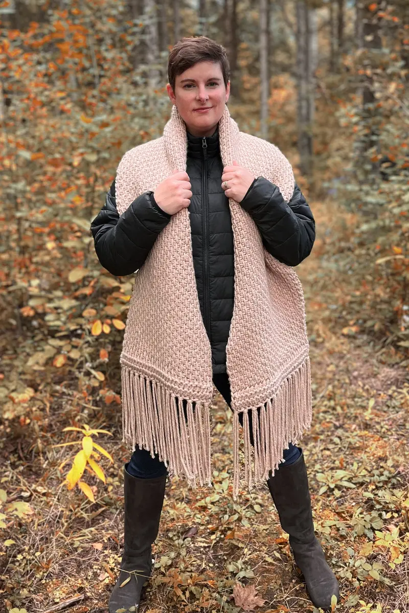 Crochet Kit - Bridle Path Scarf 1