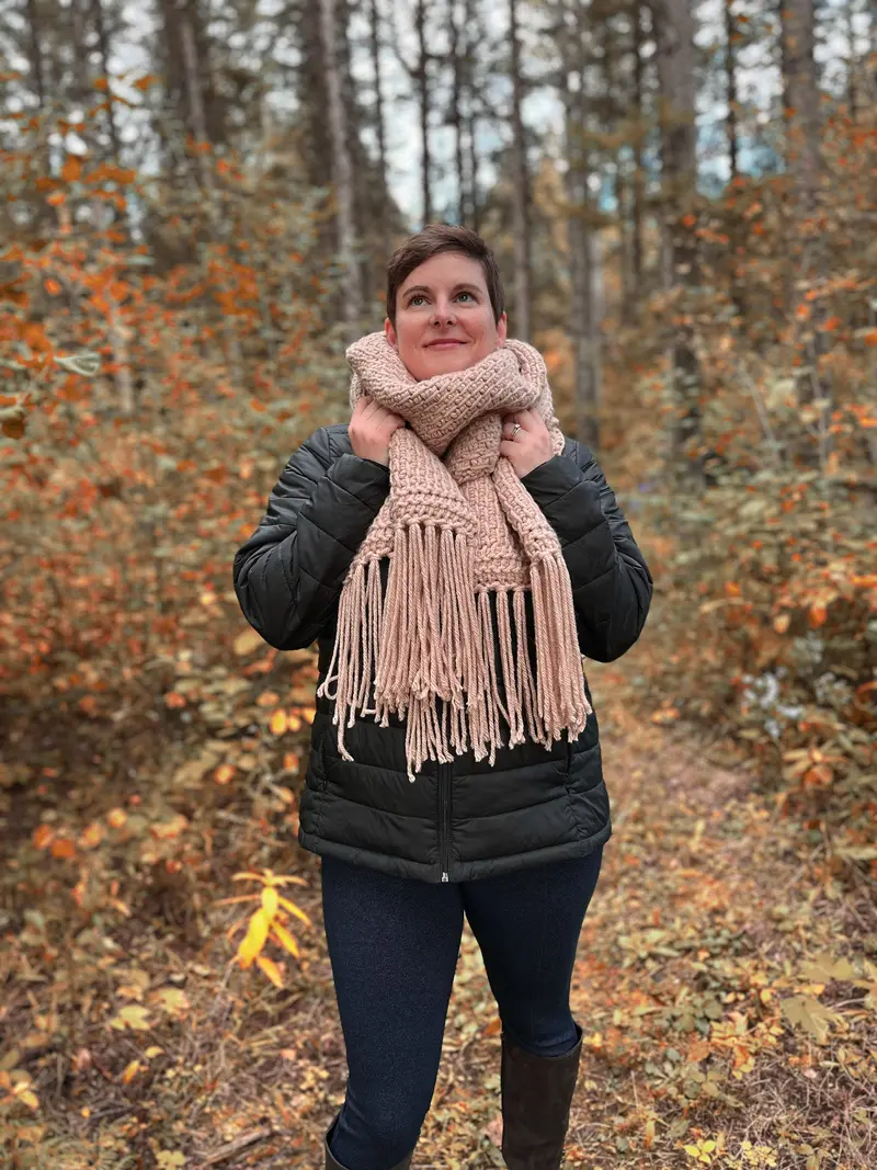 Crochet Kit - Bridle Path Scarf 2