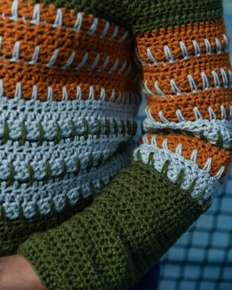 Crochet Kit - Cabin Fever Turtleneck 2