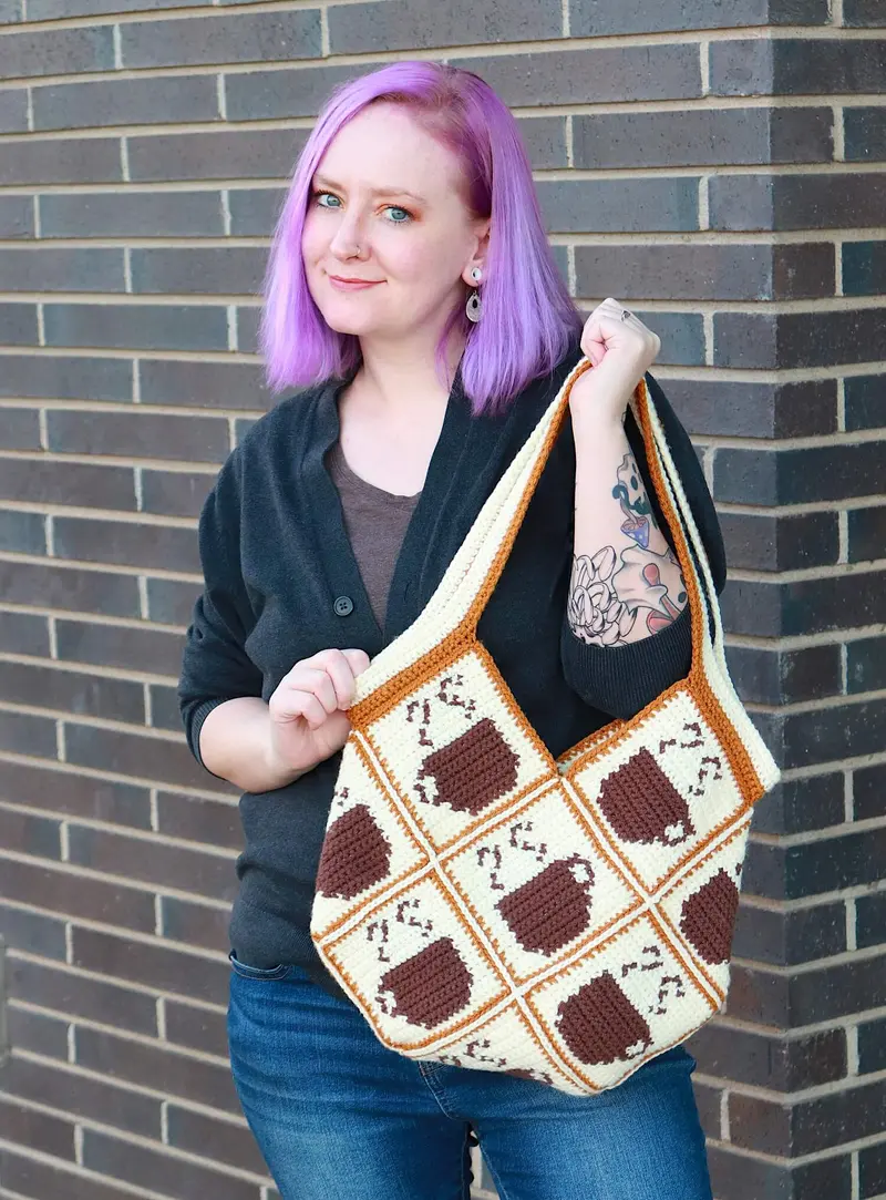 Crochet Kit - Calliope Coffee Bag 2