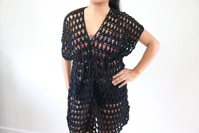 Crochet Kit - Cameron Cover Up 1