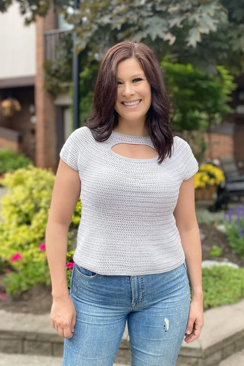 Crochet Kit - Cap Cut Tee 1