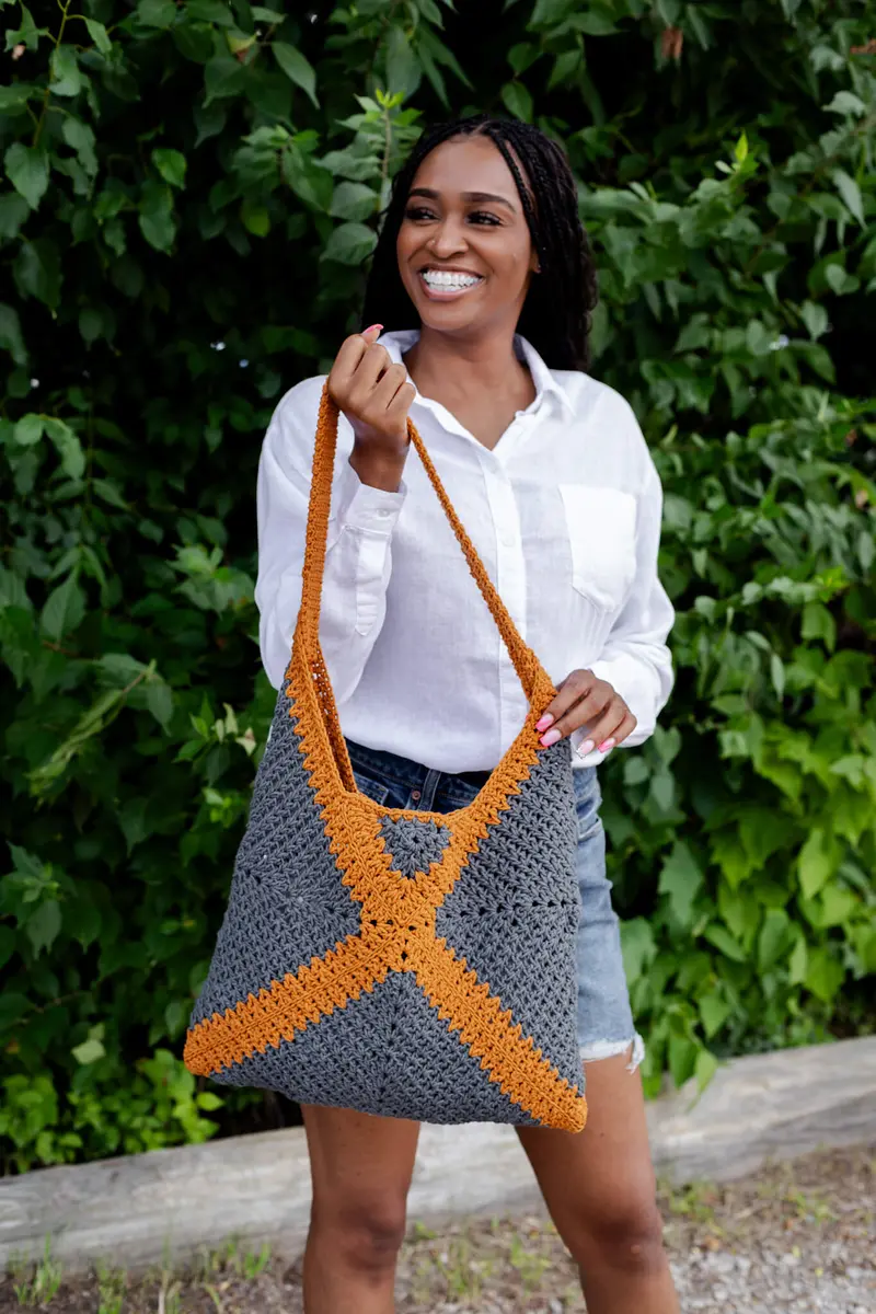 Crochet Kit - Carter Granny Bag 1