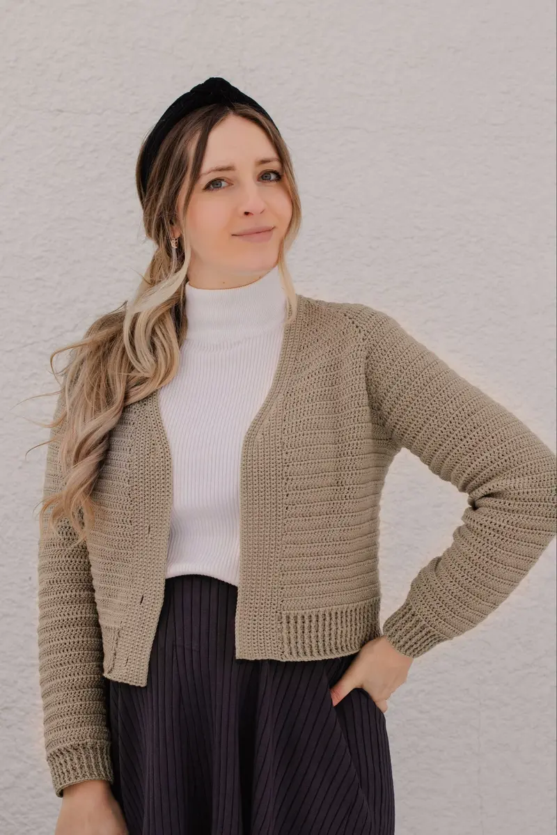 Crochet Kit - Cashew Cardigan 1