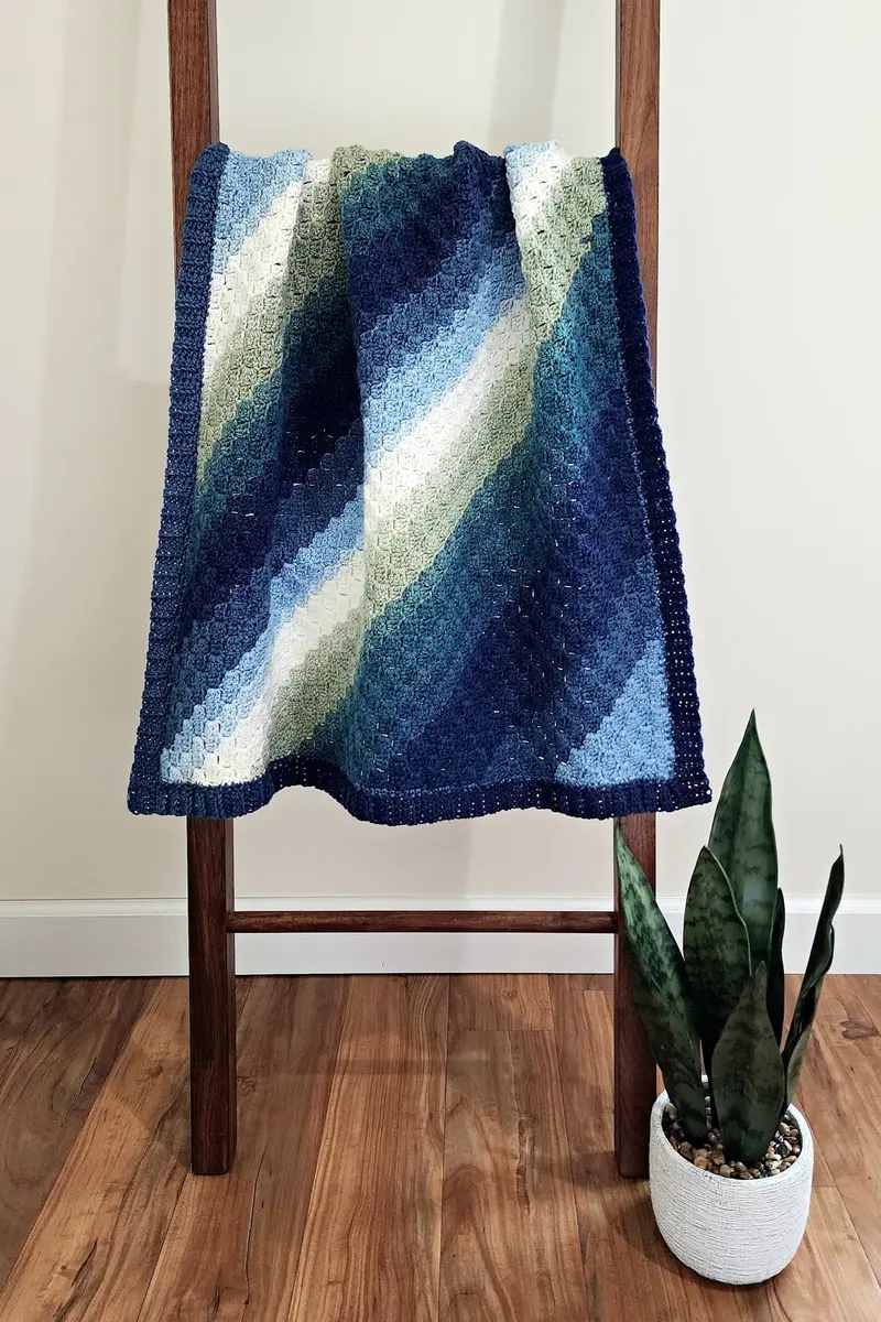 Crochet Kit - Caspian Crochet Blanket 1