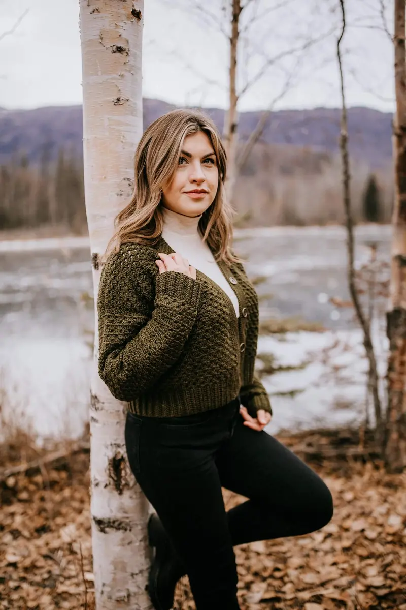 Crochet Kit - Celsea Button Up Cardigan 1