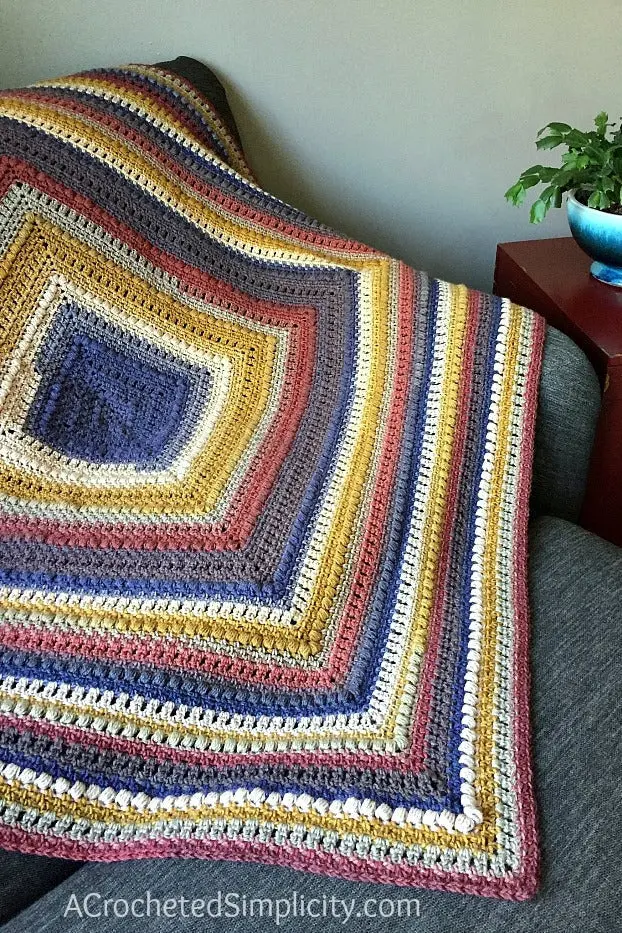Crochet Kit - Centaur Mandala Afghan 1