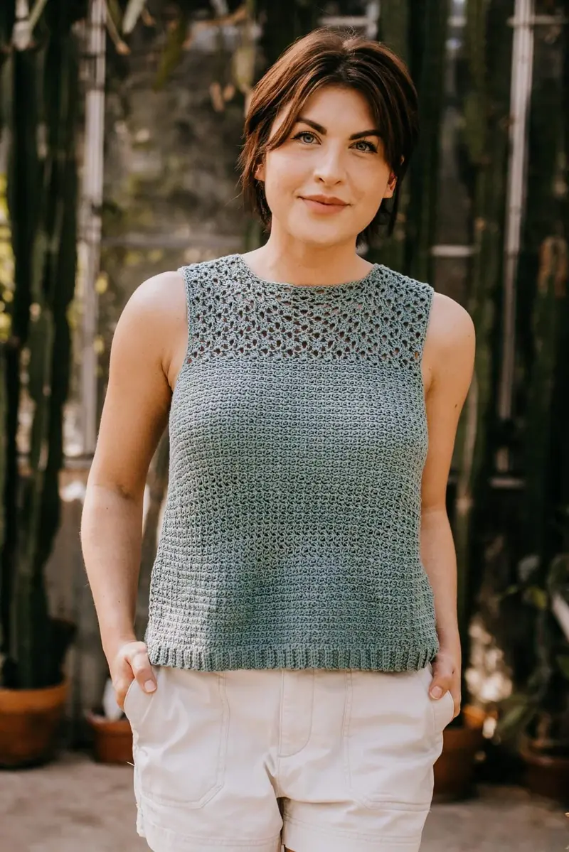 Crochet Kit - Chantilly Summer Top 1